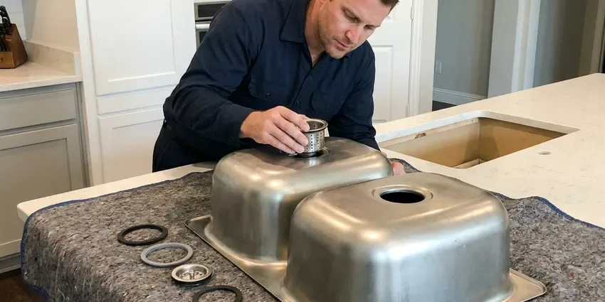 Kitchen Sink Installation in Huntsville