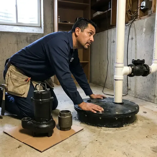 Professional sewage ejector pump installation, Prattville, AL