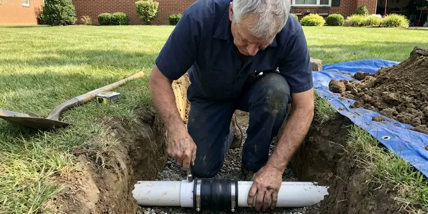 Sewer Line Replacement in Huntsville