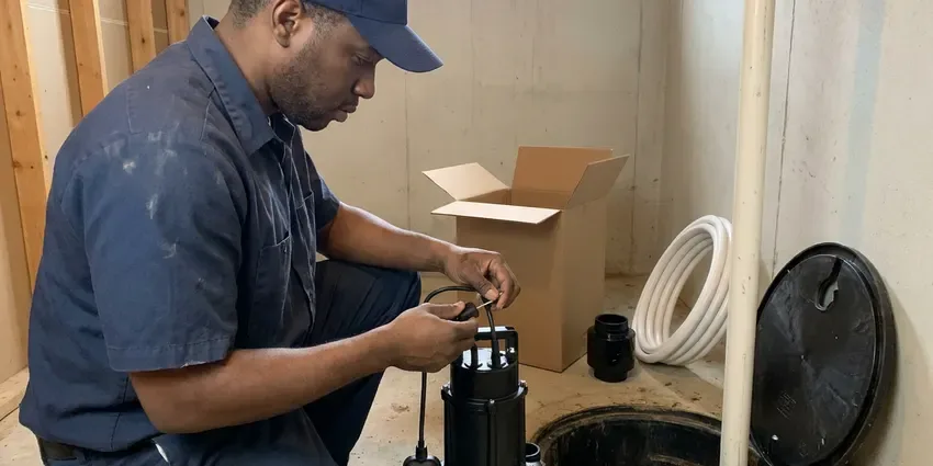 Sump Pump Installation in Huntsville