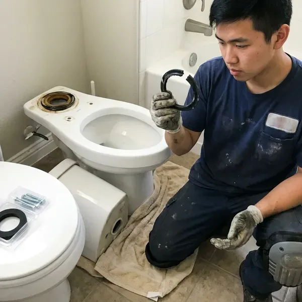Professional toilet bowl replacement, Florence, AL