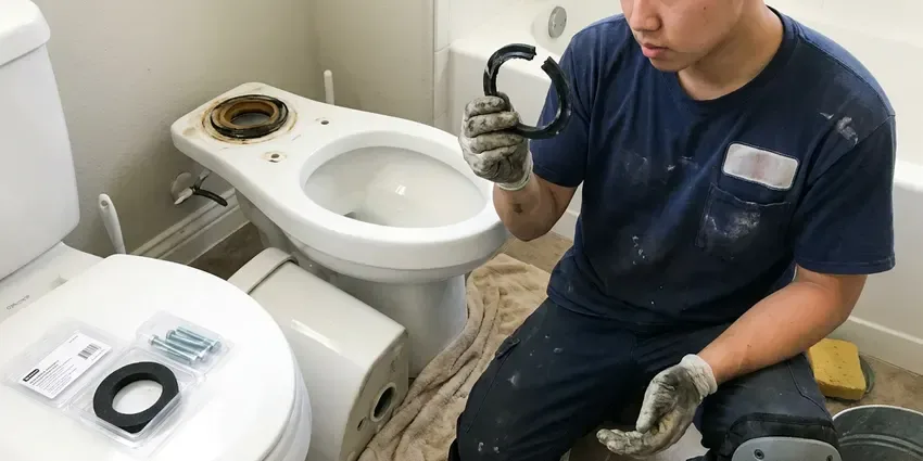 Toilet Bowl Replacement in Huntsville